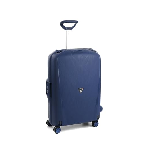 Maleta mediana LIGHT, rígida en azul, con capacidad 80 L