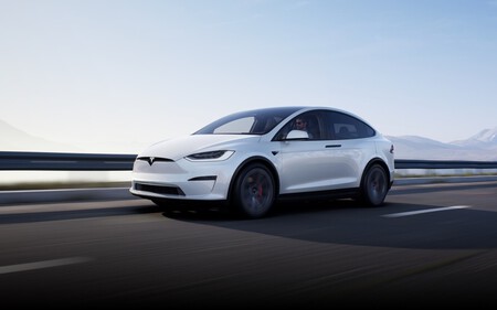 Tesla Model X blanco