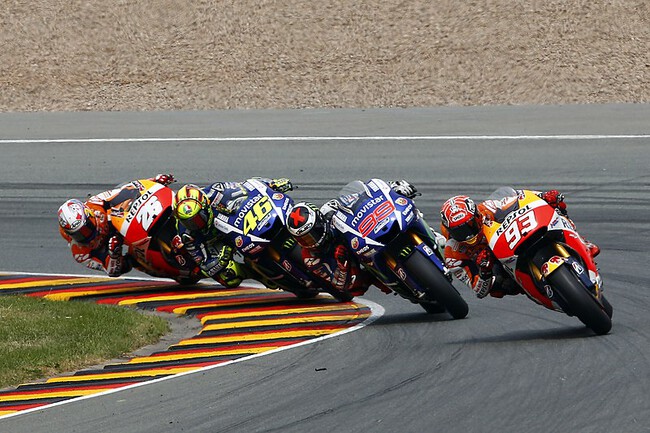 Marquez Lorenzo Rossi Pedrosa Alemania Motogp 2015