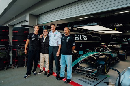 Hamilton Mercedes F1 2024