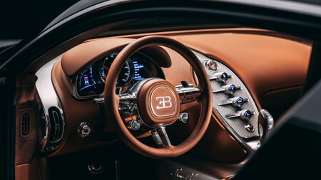 Bugatti FKP Hommage interior.