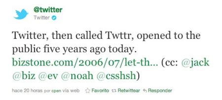 Twitter cumple cinco años con unas cifras espectaculares