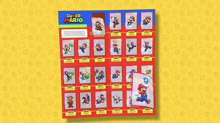 Album Mario Bros 2025 Panini Estampas