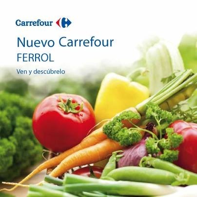 Carrefour Ferrol abre hoy y para las primeras 500 compras ¡hay premio seguro!