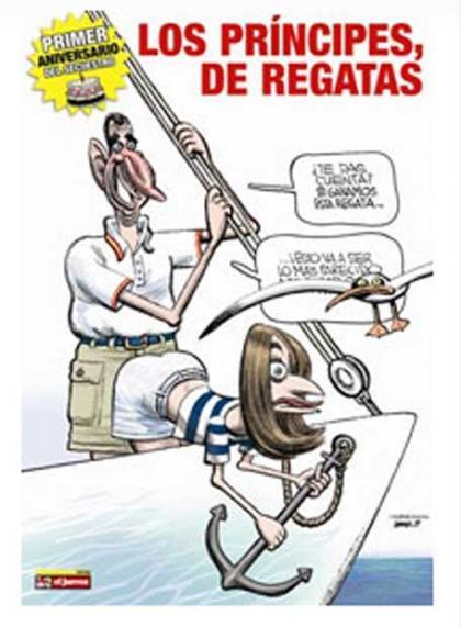 Leticia y Felipe en El Jueves un año después