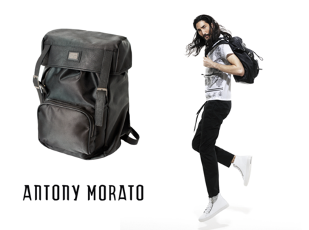 Las tres mochilas del viaje de Antony Morato