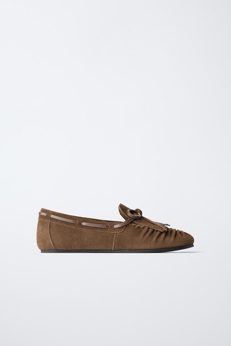 Zara Mocasines Flecos