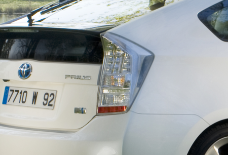Toyota Prius piloto trasero 2009