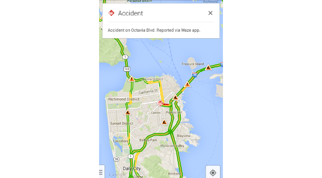 Waze Google Maps