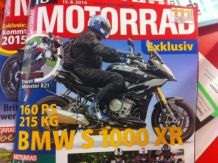 Cazada, y bien cazada, la BMW S 1000 XR