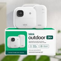 Nueva cámara de seguridad Blink con detección de personas y autos, ya disponible en Amazon. Tienen mucho zoom y alta definición