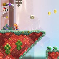 La prueba de las mil Saltamantas al 100% en Super Mario Bros. Wonder