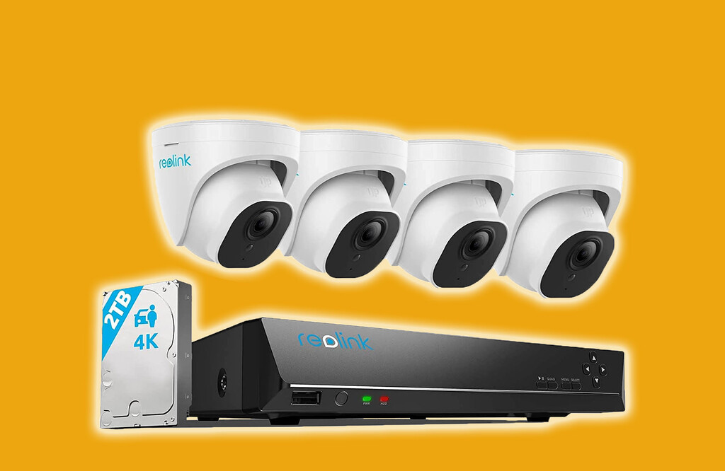 Este sistema para vigilar la casa con cuatro cámaras y disco duro tira su precio en Amazon con un rebajón de más de 100 euros