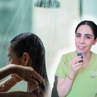 Michelle Gatica, dermatóloga: "Tardarte más de 10 minutos bañándote no es buena idea" 