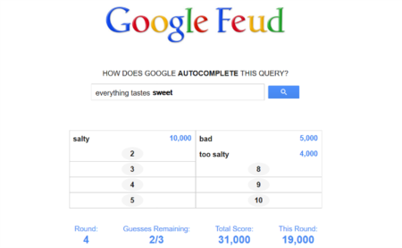 Google Feud, convirtiendo el autocompletado de Google en un juego Family Feud