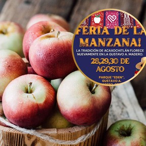 La Feria de la Manzana llega a la Alcaldía Gustavo A. Madero con productores, artesanías y sabores tradicionales como postres y sidra desde Hidalgo