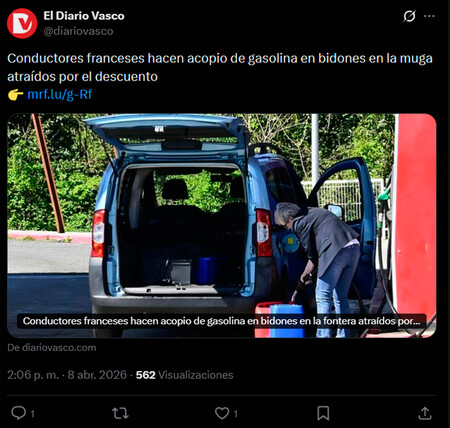 Conductores Franceses Repostan España