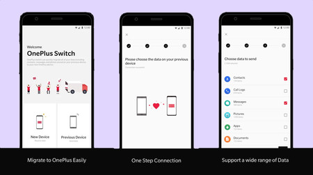 OnePlus Switch: la aplicación oficial para no perder todos los datos de tu móvil antiguo