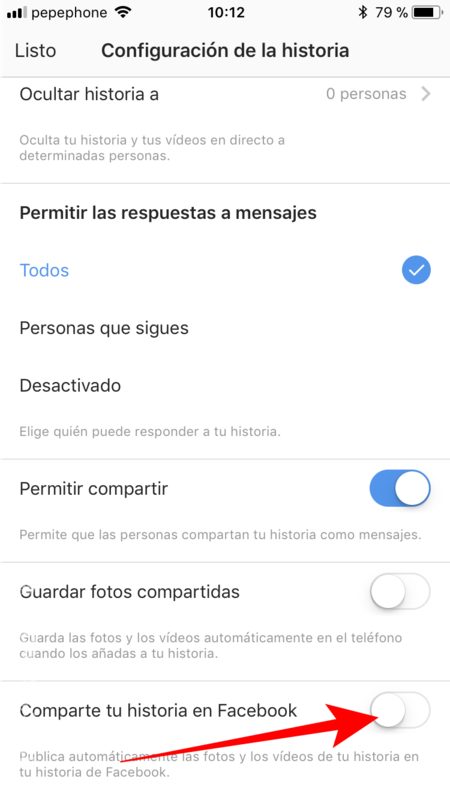 Configuracion De La Historia En Ios