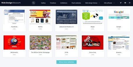 Este museo virtual nos muestra cómo han evolucionado las webs, los navegadores y el software en los últimos años