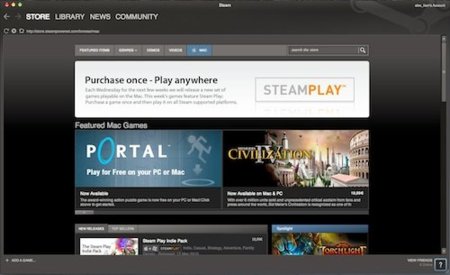 Steam para Mac ya es una realidad y en Linux está por venir