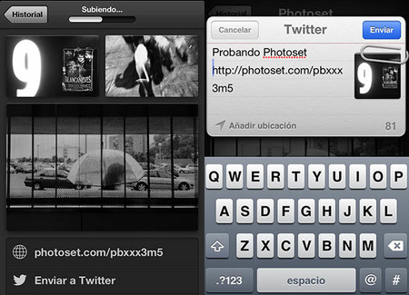 Photoset, una aplicación sencilla para compartir álbumes fotográficos