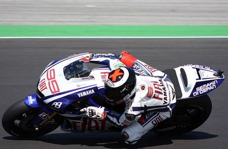 Jorge Lorenzo en San Marino 2010