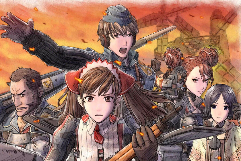 Valkyria Chronicles Discover Portada