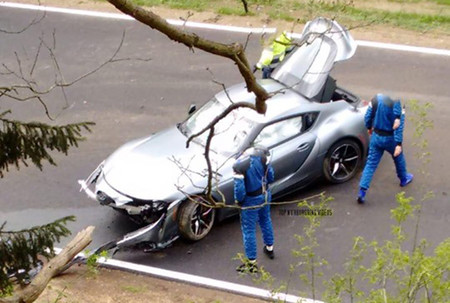 El Toyota GR Supra, nueva víctima en el Infierno Verde: el deportivo japonés sufre un accidente en Nürburgring