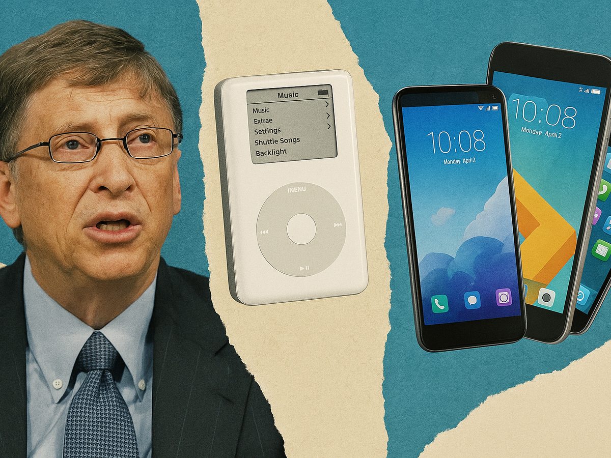 Bill Gates predijo hace 20 años que Apple no podría mantener el