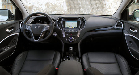 Hyundai Santa Fe, vista interior