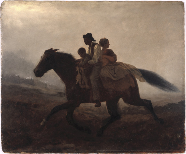 Eastman Johnson A Ride For Liberty The Fugitive Slaves Google Art Project