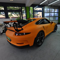 Me ponga un Porsche 911 GT3 RS... pero lo quiero de color naranja mate