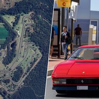 Un millonario se quedó sin carnet y sin poder usar sus superdeportivos: se construyó su propio Nürburgring en el jardín 