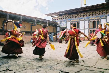 Los Tsechus, festivales tradicionales de Bután 