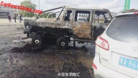Dolorpasión™: El Mercedes-AMG G63 6x6 Mansory que se incendió de la nada