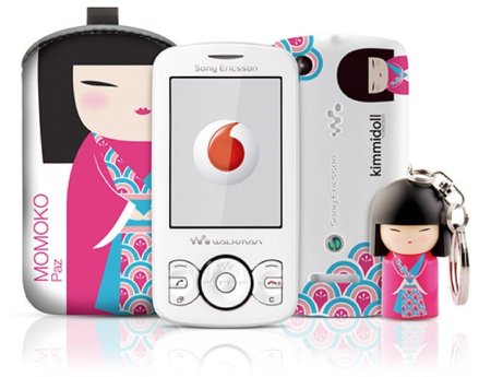 Vodafone y Sony Ericsson Spiro Kimmidoll, diseño a la japonesa en edición limitada
