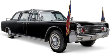 Coche Kennedy Lincoln Continental Convertible 1961
