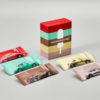 Porsche no solo crea autos deportivos, ahora también helados inspirados en sus colores