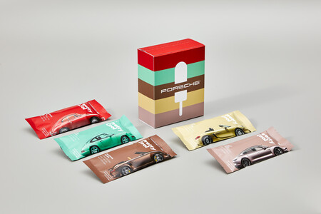 Porsche no solo crea autos deportivos, ahora también helados inspirados en sus colores