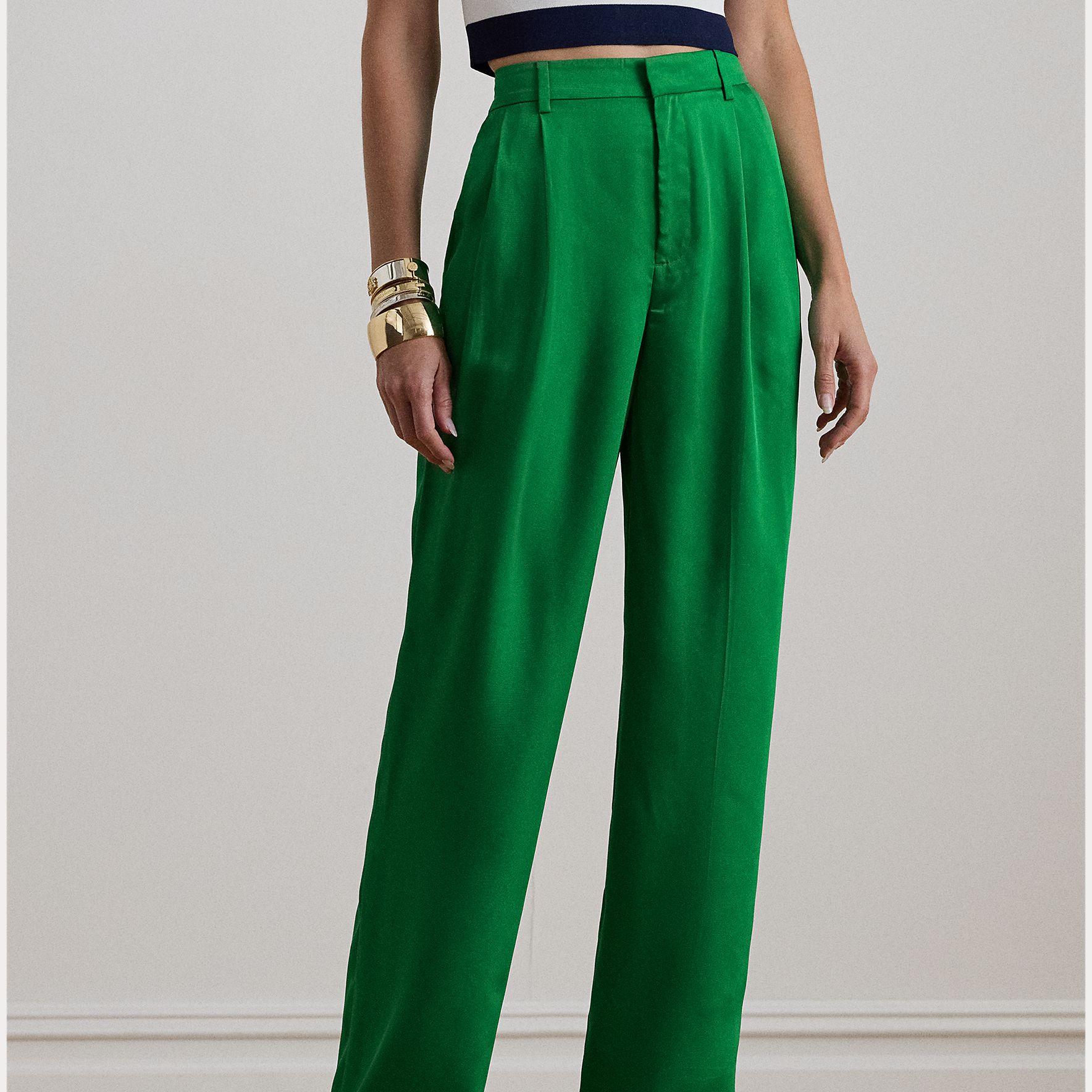 Lauren Ralph Lauren
Pantalón ancho de mujer con pinzas