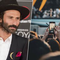 Leiva, durante un concierto: "Coger el móvil y metérselo donde uno pueda"