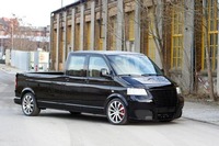 Furgoneta pick-up deportiva: Volkswagen Transporter a 270 km/h