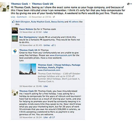 Cuando la competencia puede aprovecharse de la poca visión de una compañía en las redes sociales: el caso Thomas Cook