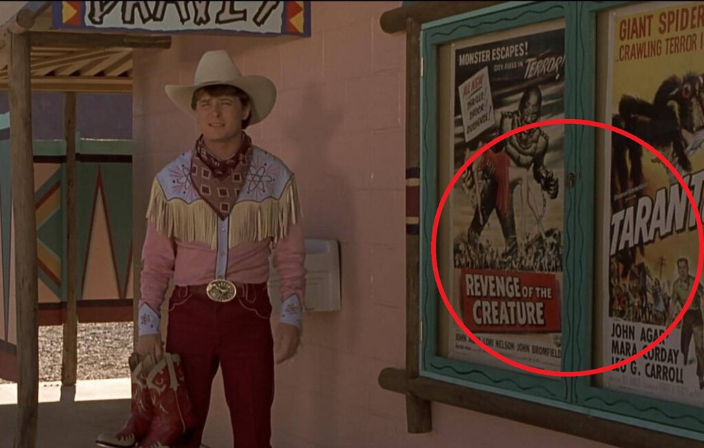 Uno de los mejores chistes de Regreso al Futuro 3 estaba justo en pantalla, y es un homenaje soberbio a un actorazo del cine western 