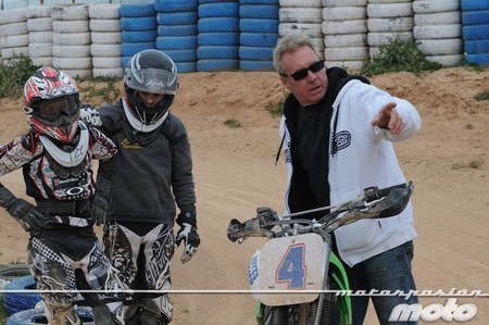 Luca, Remi y Wayne Gardner