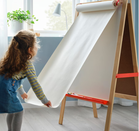 rolloo de papel en blanco