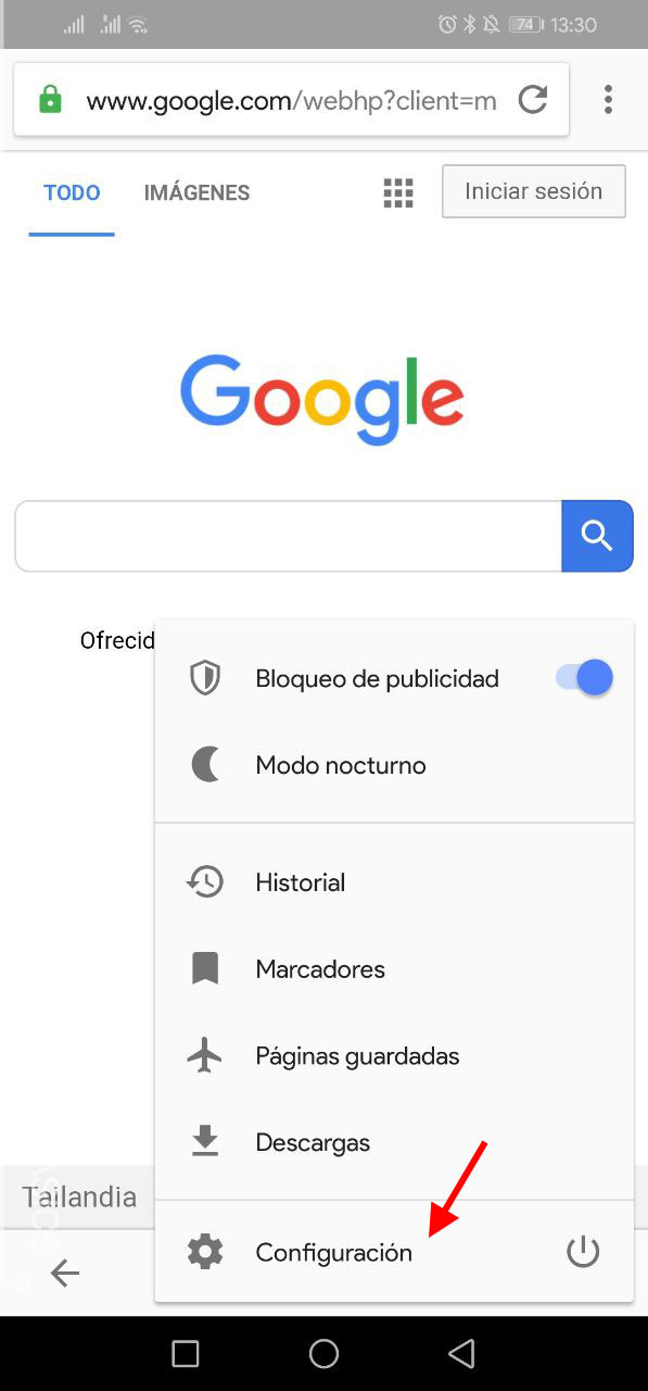 Cómo limpiar cookies en Android en Chrome, Firefox, Edge, Opera y