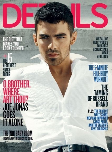 Joe Jonas para la revista Details, otro que también vuelve a sorprender