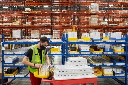 Uno de los almacenes de Apple en Pennsylvania